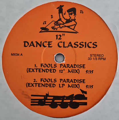 Meli'sa Morgan / The Weather Girls : Fools Paradise / No One Can Love You More Than Me (Remix) (12", Unofficial)