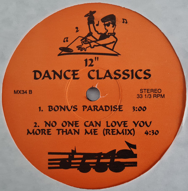 Meli'sa Morgan / The Weather Girls : Fools Paradise / No One Can Love You More Than Me (Remix) (12", Unofficial)