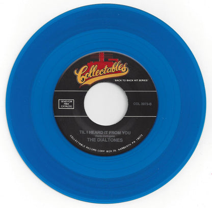 The Dialtones (5) : Johnny / Til I Heard It From You (7", Blu)