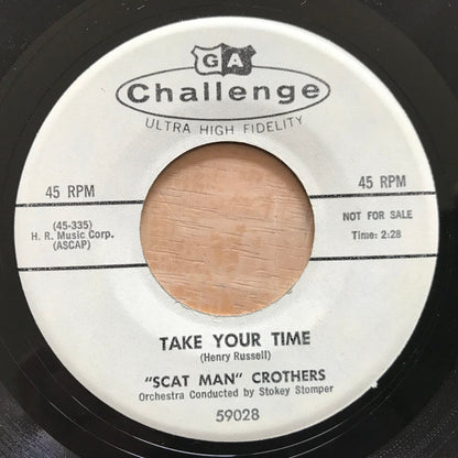 Scatman Crothers : Rock, Roma, Rock it /  Take Your Time  (7", Single, Promo)