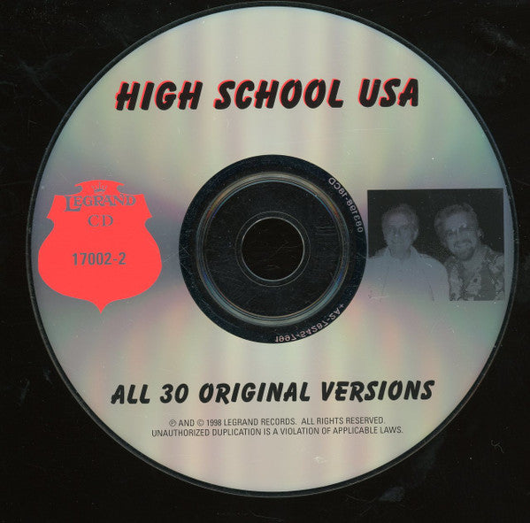 Tommy Facenda : High School USA (CD, Comp, RM)