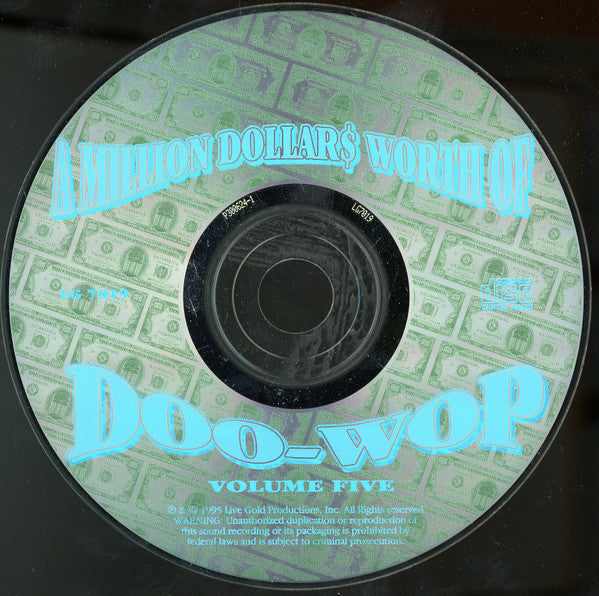 Various : A Million Dollars Worth Of Doo Wop, Volume 5 (CD, Comp)