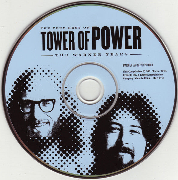 Tower Of Power : The Very Best Of Tower Of Power - The Warner Years (CD, Comp)