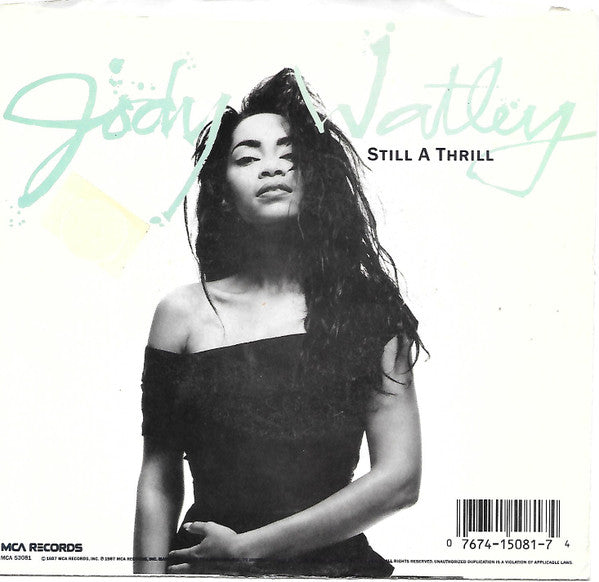 Jody Watley : Still A Thrill (7", Single, Glo)