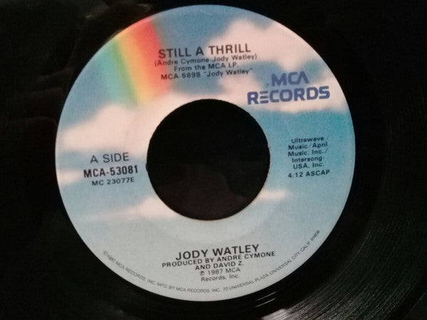 Jody Watley : Still A Thrill (7", Single, Glo)