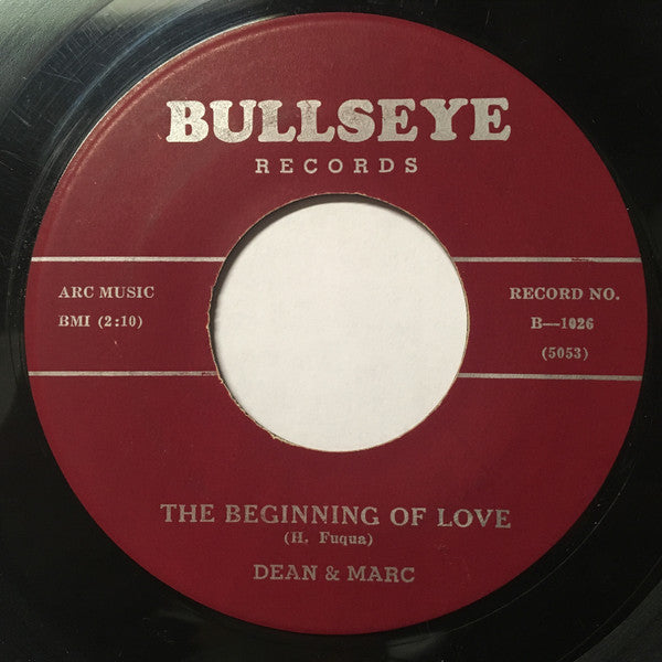 Dean & Marc : The Beginning Of Love / Cry (7")