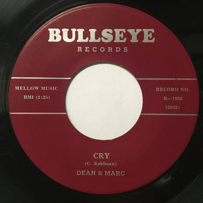 Dean & Marc : The Beginning Of Love / Cry (7")