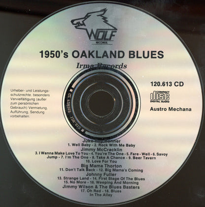 Various : 1950's Oakland Blues (Irma Records) (CD, Comp)