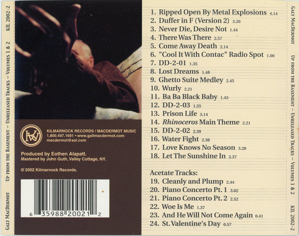 Galt MacDermot : Up From The Basement (Unreleased Tracks, Volumes 1 & 2) (CD, Comp)