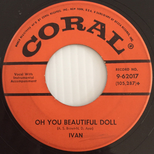 Ivan (11) : Real Wild Child (7", Single)