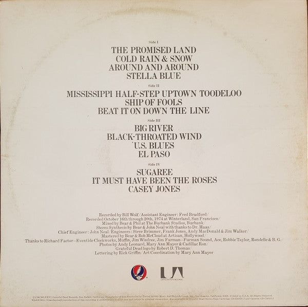 The Grateful Dead : Steal Your Face (2xLP, Album, Ter)