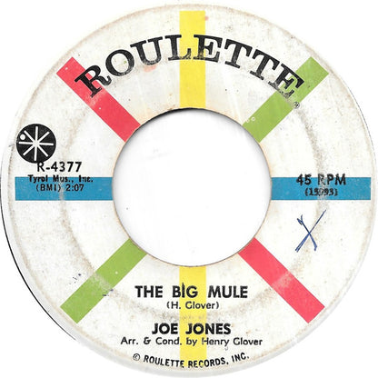 Joe Jones (2) : (I've Got A) Uh Uh Wife (7")