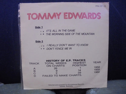 Tommy Edwards : Tommy Edwards (7", EP)