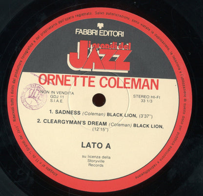 Ornette Coleman : Ornette Coleman (LP, Album, RE)