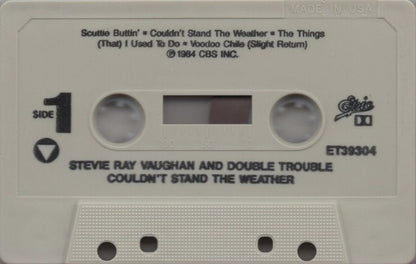 Stevie Ray Vaughan & Double Trouble : Couldn't Stand The Weather (Cass, Album)