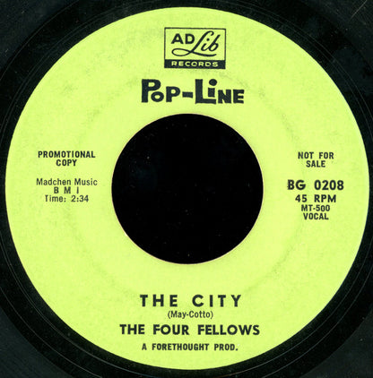 The Four Fellows (2) : The City / That's Why I Pray (7", Promo)