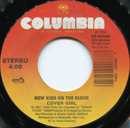 New Kids On The Block : Cover Girl (7", Single, Styrene, Car)