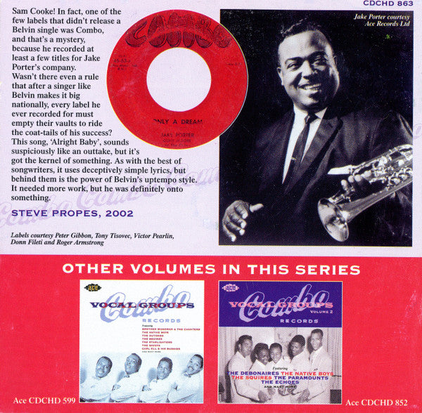 Various : Combo Vocal Groups Volume 3 (CD, Comp, RM)