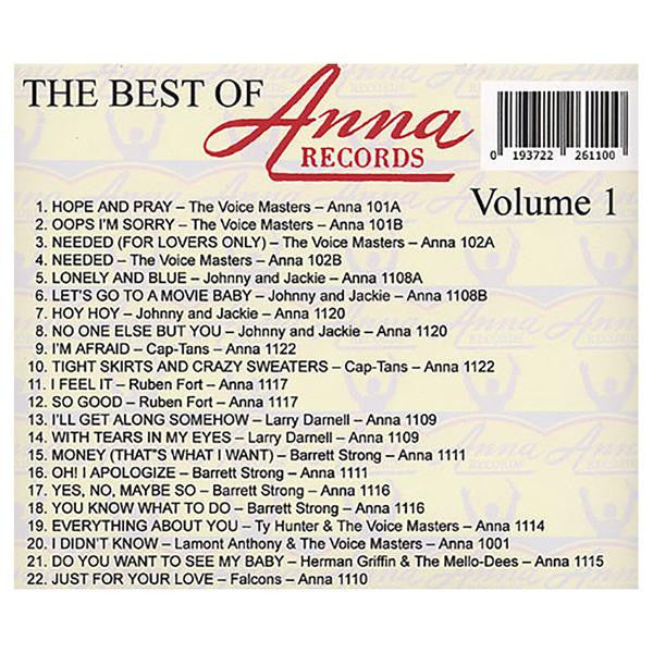 Various : The Best Of Anna Records Volume 1 (CDr, Comp, Unofficial)
