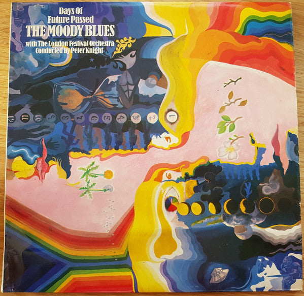 The Moody Blues With The London Festival Orchestra : Days Of Future Passed (LP, Album, Bla)