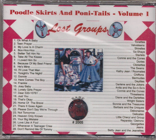 Various : Poodle Skirts And Poni-Tails Volume 1  (CD, Comp)