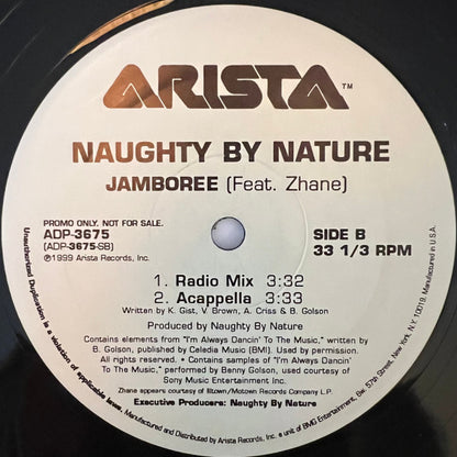 Naughty By Nature Feat. Zhané : Jamboree (12", Promo)