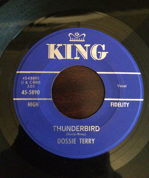 Dossie Terry / The Lamplighters : Thunderbird / Be Bop Wino (7", Single)