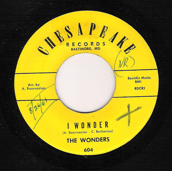 The Wonders (12) : I Wonder / Summer Love (7", Single)