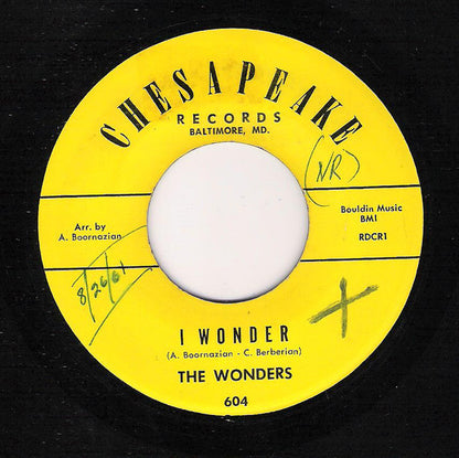 The Wonders (12) : I Wonder / Summer Love (7", Single)