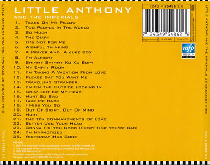 Little Anthony & The Imperials : 25 Greatest Hits (CD, Comp)