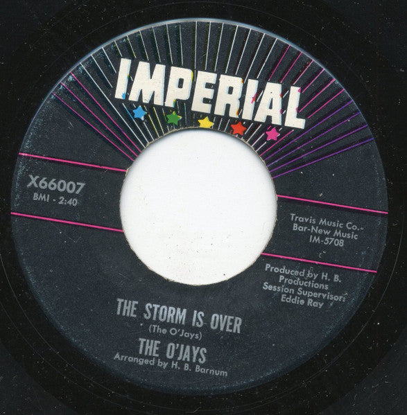The O'Jays : Stand Tall / The Storm Is Over (7")
