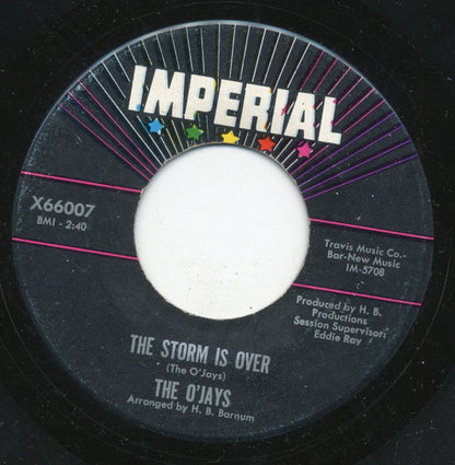 The O'Jays : Stand Tall / The Storm Is Over (7")