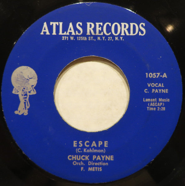 Chuck Payne : Escape (7")