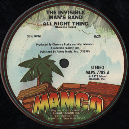 Invisible Man's Band : All Night Thing (12")