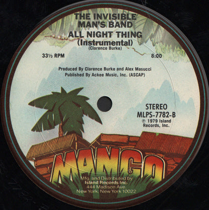 Invisible Man's Band : All Night Thing (12")