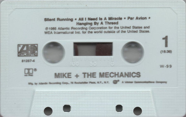 Mike & The Mechanics : Mike + The Mechanics (Cass, Album, Whi)