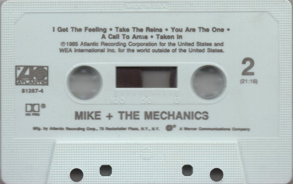 Mike & The Mechanics : Mike + The Mechanics (Cass, Album, Whi)