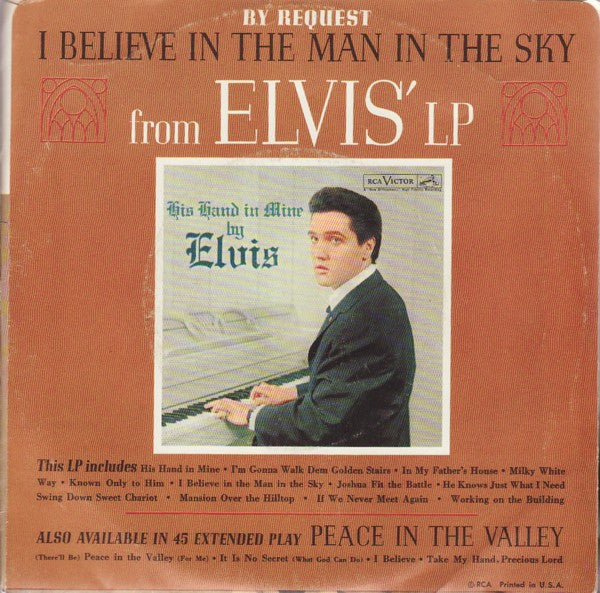 Elvis Presley : Crying In The Chapel (7", Single, Roc)