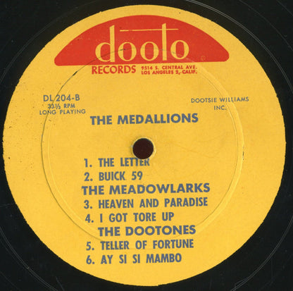 The Penguins / The Medallions / Don Julian & The Meadowlarks / The Dootones : The Best Vocal Groups - Rhythm And Blues (LP, Comp, Mono)