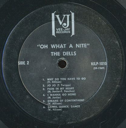 The Dells : Oh, What A Nite (LP, Album, Mono, RE)