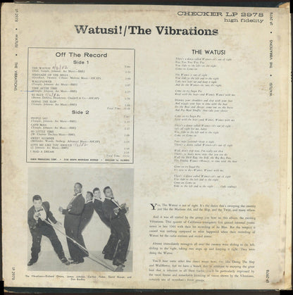 The Vibrations : Watusi! (LP, Album, Mono, Pla)