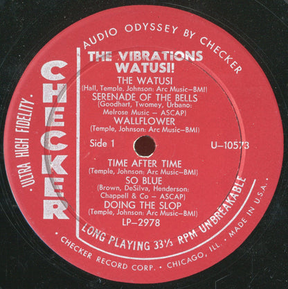 The Vibrations : Watusi! (LP, Album, Mono, Pla)