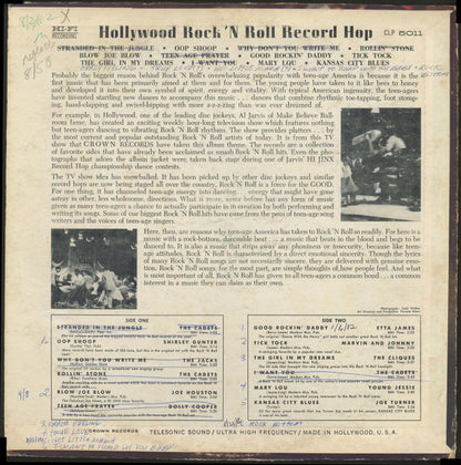 Various : Hollywood Rock 'N Roll Record Hop (LP, Comp, RP)