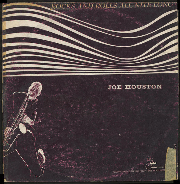 Joe Houston : Blows All Night Long (LP, Mono, RE)