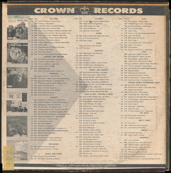 Joe Houston : Blows All Night Long (LP, Mono, RE)