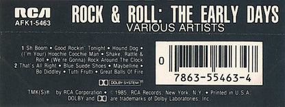 Various : Rock And Roll: The Early Days (Cass, Comp)