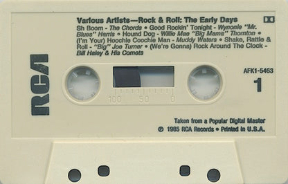 Various : Rock And Roll: The Early Days (Cass, Comp)
