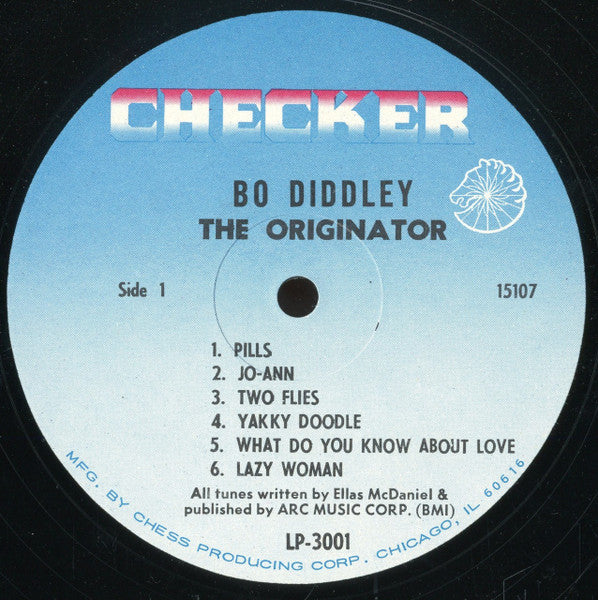 Bo Diddley : The Originator (LP, Comp, Mono)