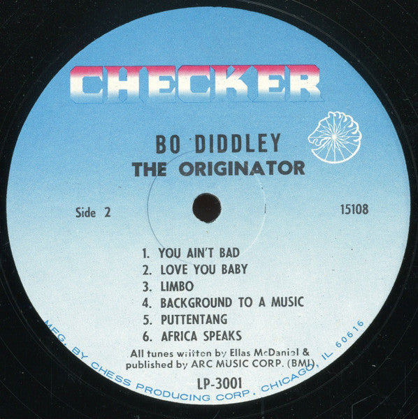 Bo Diddley : The Originator (LP, Comp, Mono)