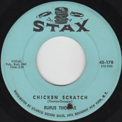 Rufus Thomas : The World Is Round / Chicken Scratch (7", Single)
